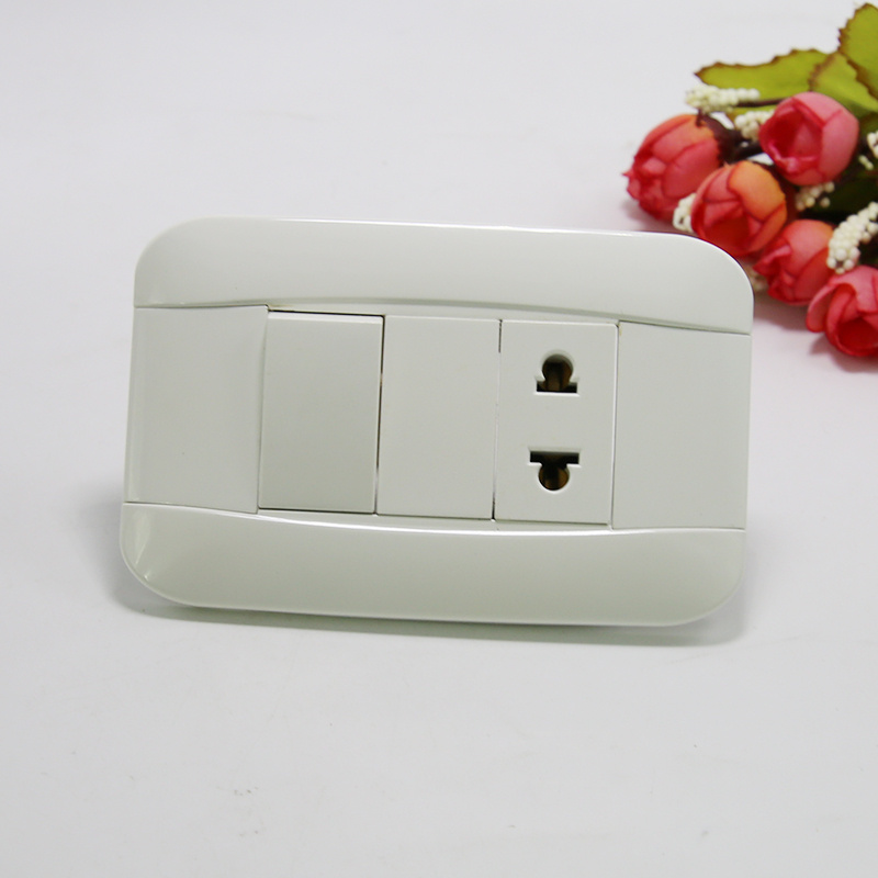 One Gang One Way and 15A Socket