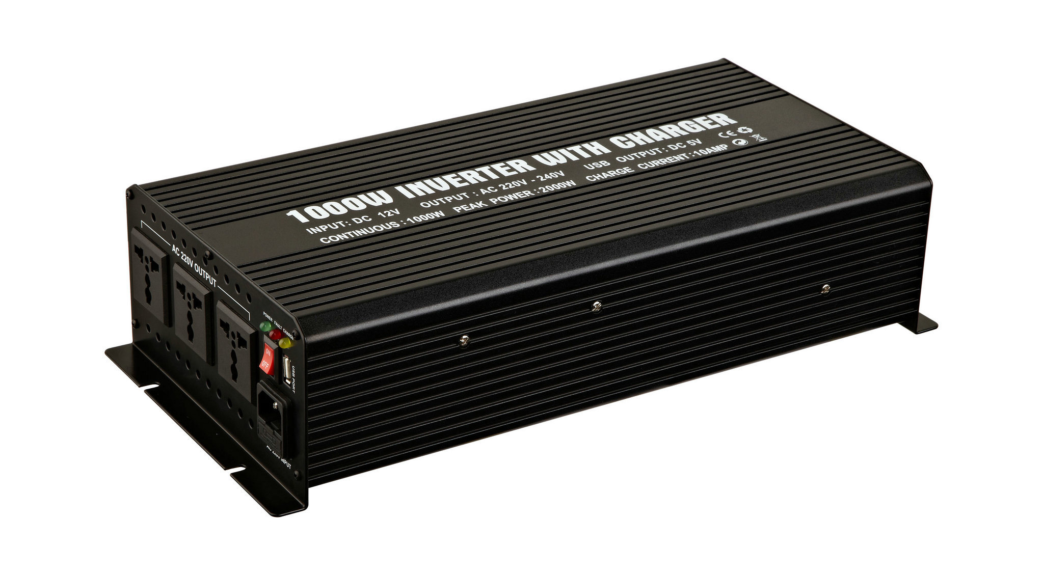 1000W/ 10A Power Inverter with Charger (modified sine wave)