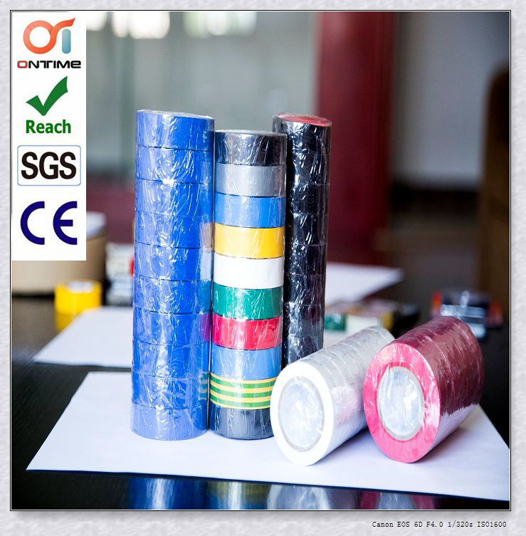 Easy Tear PVC Electrical Tape with a Starting Tab (32mm inner core)