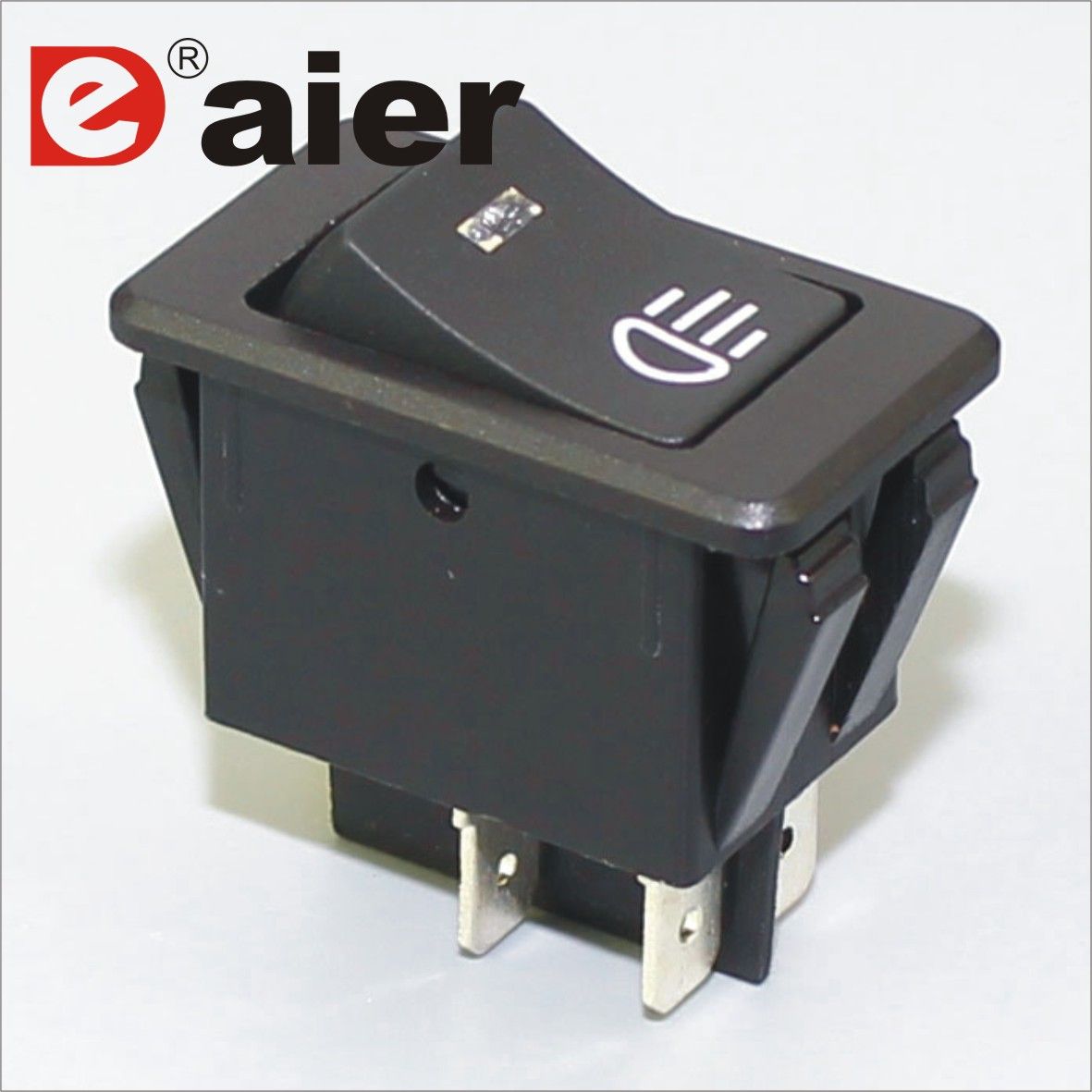 Double Pole Lighted Auto Car Flog Rocker Switch 35A 12VDC