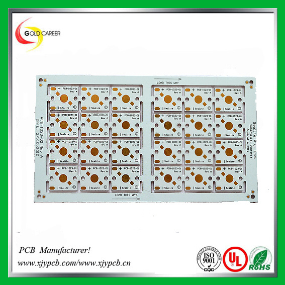 High Power Aluminum LED PCB, High Quality Smart Round PCB