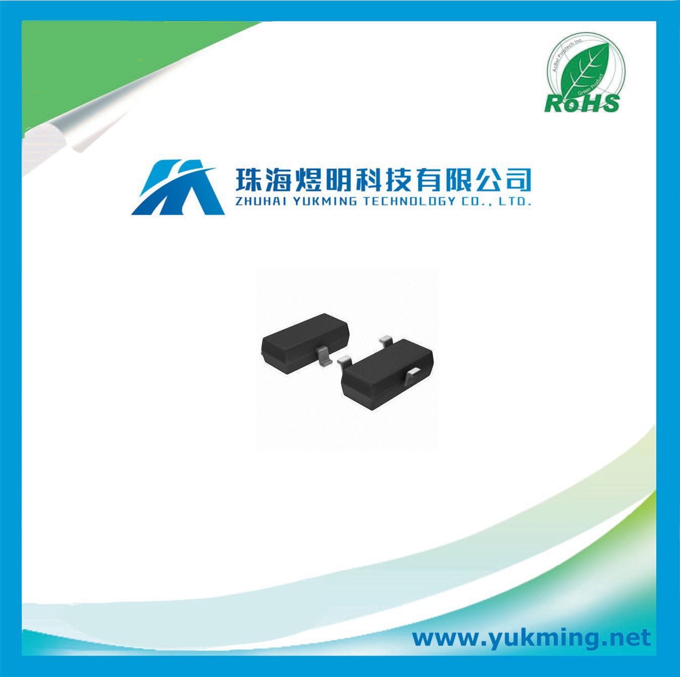 Electronic Component Schottky Diode Bat54s Rectifier Diode