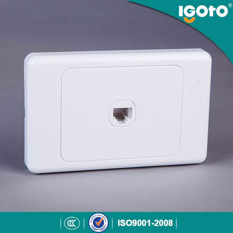 Igoto SAA Approval Australian Standard Power Data RJ45 Wall Socket