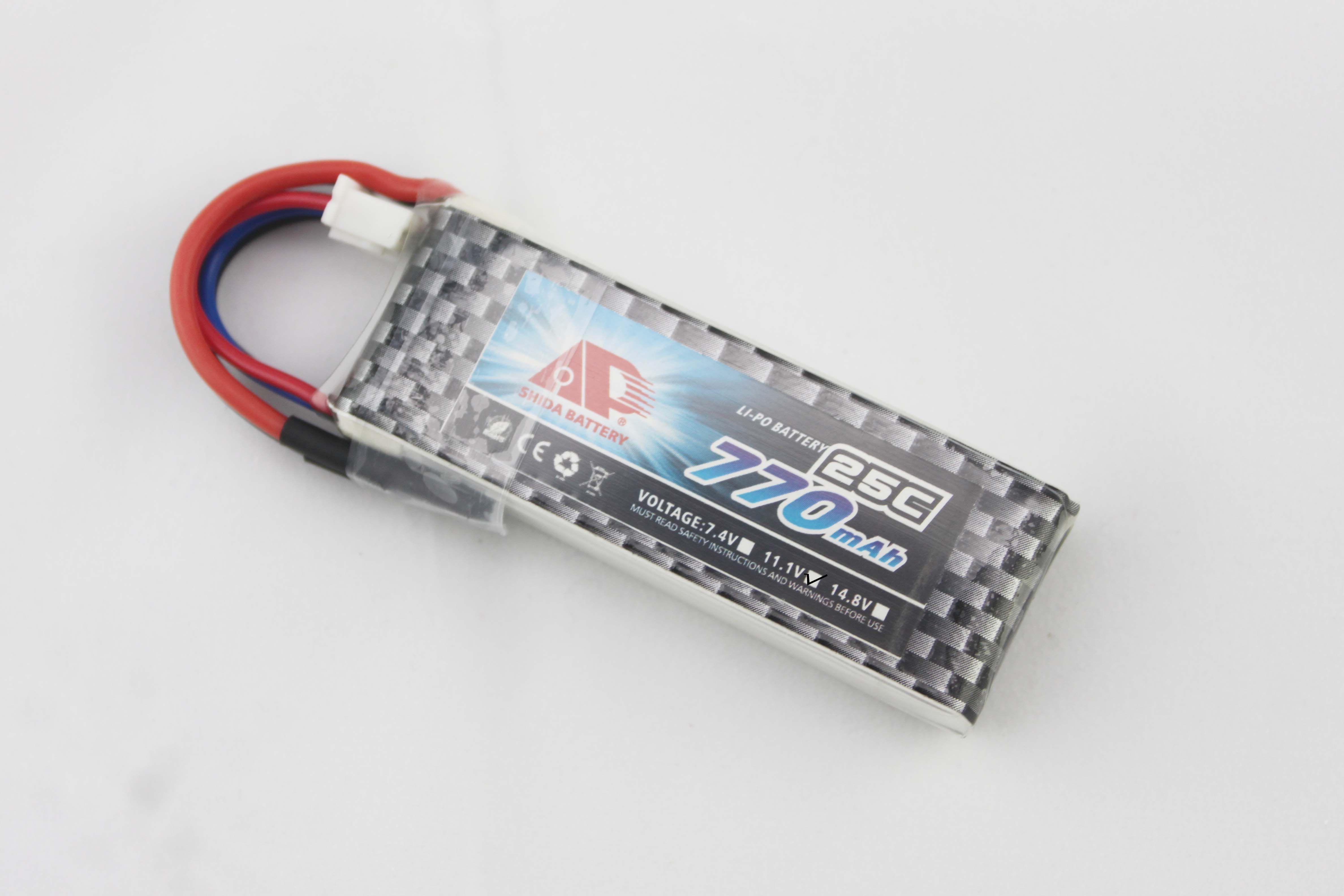 770mAh 11.1V Lithium Polymer Battery RC Model