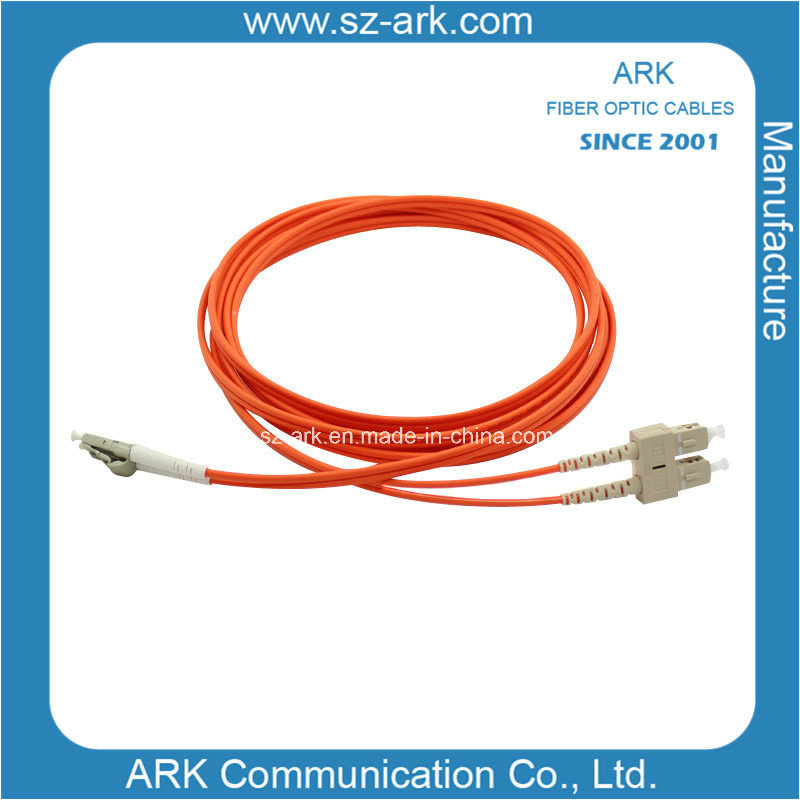 Sc/LC Multimode Duplex Fiber Optic Cable