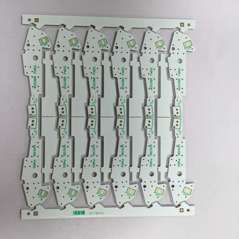 Routing+Stamp Holes 2.0mm Aluminium PCB Board