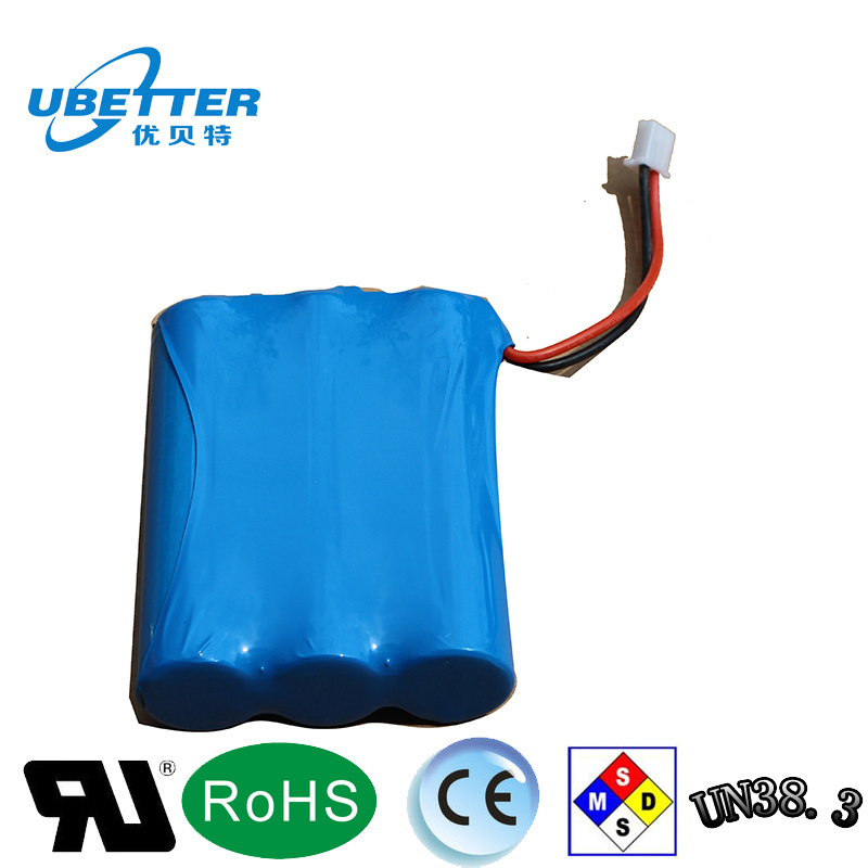 1s3p 3.7V 7800mAh Lithium Ion Battery Pack