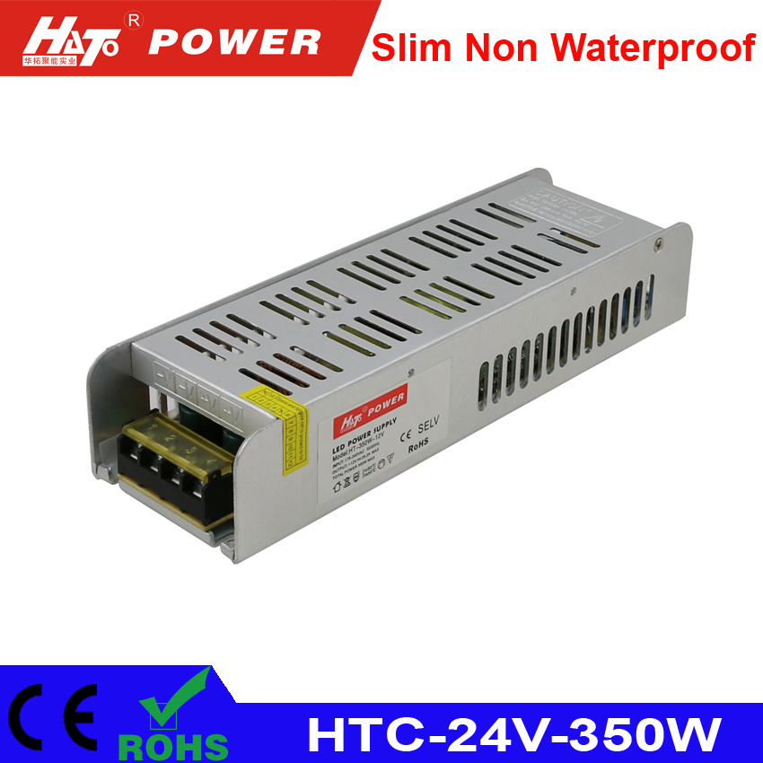 350W 15A 24V Slim LED Power Supply with PWM Function
