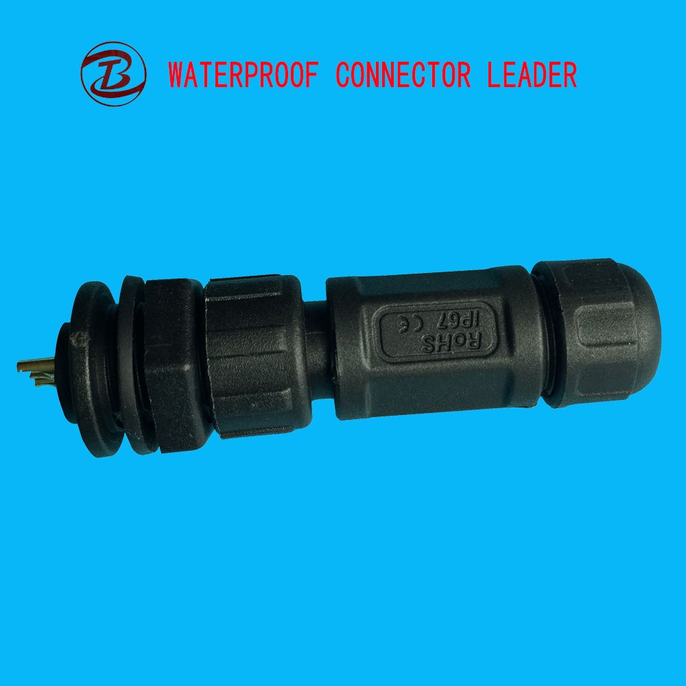 IP67 Waterproof Panel Mount 5pin Plastic Connector