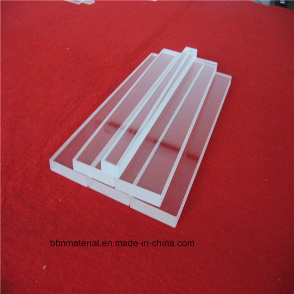 High Temperature Transparent Square Quartz Glass Plate with Semiconductor