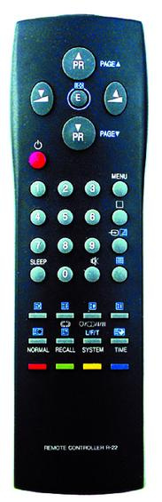 TV Remote Control with ABS Case (R22)