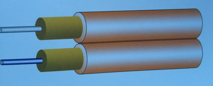 Duplex Flat Indoor Single Mode Fiber Optic Cable