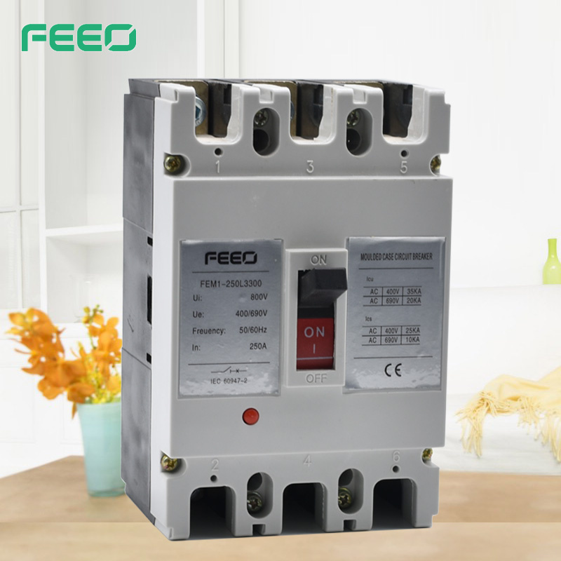 250AMP 3p Moulded Case Circuit Breaker MCCB