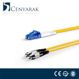 Singlemode LC to FC Upc Polished Fiber Optical Cable