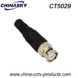 CCTV Male Solderless Connector BNC with Boot (CT5029)