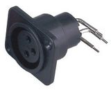 Microphone Connector for Microphone Cable and Mixer