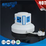 Multi Vertical Power Socket with USB/Multi Layer/Table Sokcet