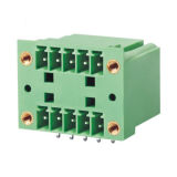 UL cUL RoHS PCB Plug-in Terminal Block (WJ15EDGRHM-3.5/3.81mm)