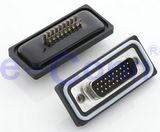 26p Waterproof Panel Mount Solder Cup D-SUB Connector IP67