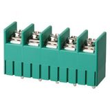 Wanjie PCB Barrier Terminal Block (CZ7620H-7.62mm)