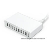 10A 10-Port USB Home Charger with 1.6m Power Cable
