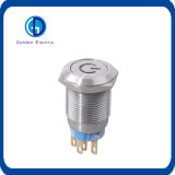 Electrical IP67 Metal Push Button Reset Switch