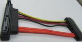 SATA 7+15p Cable Connector Female Straight to Male Right Angle