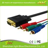 3RCA Component RGB to VGA Video Cable