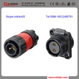 Waterproof IP67 2 Pin Female Male Power Cord Connector