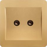 Hermano T125D Double TV Socket