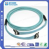 MPO-MPO Trunk Aqua Fiber Optical Patchcord