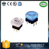 12V Momentary SMD Tact Switch, Spst Tactile Switch with LED