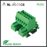 Ns32/Ns35 DIN Rail 5.08mm Pitch Female Connector