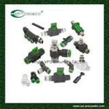 1/4 Bsp Thread Connector Plastic Pneumatic Fitting