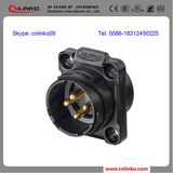 M20 Molded Connector with 4pin Waterproof Connector Cable