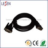 DVI Cable, DVI Plug to DVI Plug, Factory Direct Sale