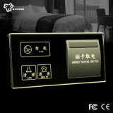 Touch Screen Light Switch with Blue LED Backlight Indication