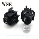 Wnre Female 3.5mm Audio Jack Mono Stereo Jack 3 Pin Pj-3101ah Phone Jack