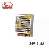 Smun S-35-24 35W 24VDC AC DC Switching Mode Power Supply