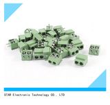 2 Pin 5mm Pitch PCB Mount Screw Terminal Block