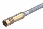Straight Cable Jacks (female) MMCX Cable Connectors for Semi-Rigid Cables