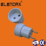European Style 2 Round Pin AC Power Travel Adaptor (P8031)