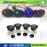 LED DOT Light 12V Car Auto Boat Round Rocker on/off Toggle Spst Switch