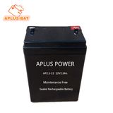 All Size 12V VRLA Battery with AGM Separator for Emergency