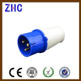 CE Approval 16A 220V 2p+E IP44 Cee Plug