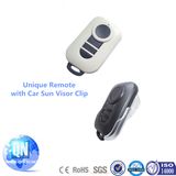 Wholesale Remote Garage Keyless Entry Duplicator with Unique Car Sunvisor Clip Design