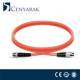 3 Meter Multi-Mode Duplex Fiber Optic Cable (50/125) FC to St