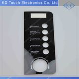Flat Type Membrane PC Overlay Label with Rotary Switch