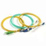 2.0mm Lcupc-Lcupc Sm G652D Duplex Patch Cord LSZH Jacket