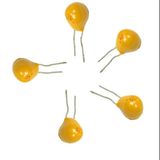 Hotsold Yellow Radial Tantalum Capacitor